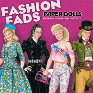 🎎Free Kids Printable Paper Dolls: Fashion Fads