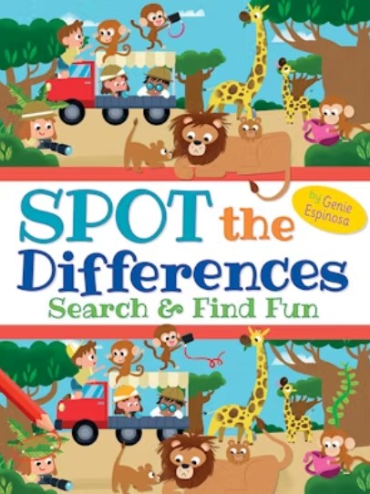 🔎Free Kids Printable: Spot the Differences Search & Find Fun (ages 4-8)
