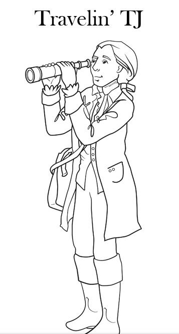 🏛️Free Printable Adult Coloring: Monticello