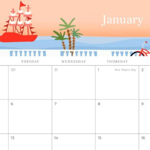 📅Free Organization Printable: 2026 Monthly Calendar Pages (12 styles)