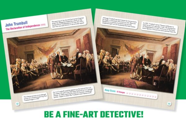 🔎Free Kids Printable: Spot the Differences Art Masterpiece Mysteries 4 (ages 8-11)